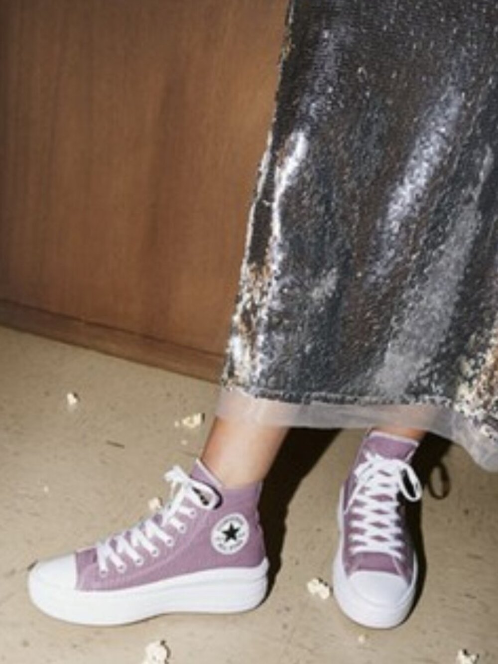Converse Chuck Taylor All Star Move Hi Platform Sneakers CTAS Seasonal Dahlia - Picture 1 of 8